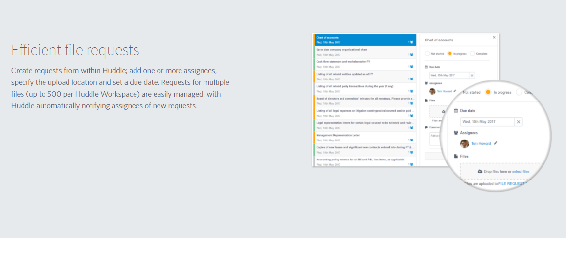 Скриншот (снимок экрана) Huddle