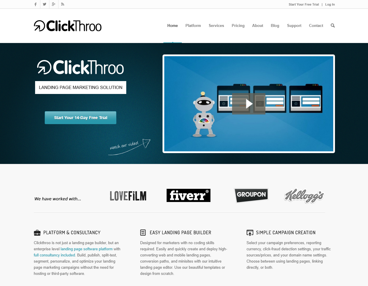 Скриншот (снимок экрана) ClickThroo