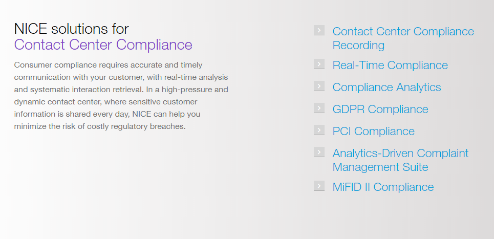 Скриншот (снимок экрана) NICE inContact