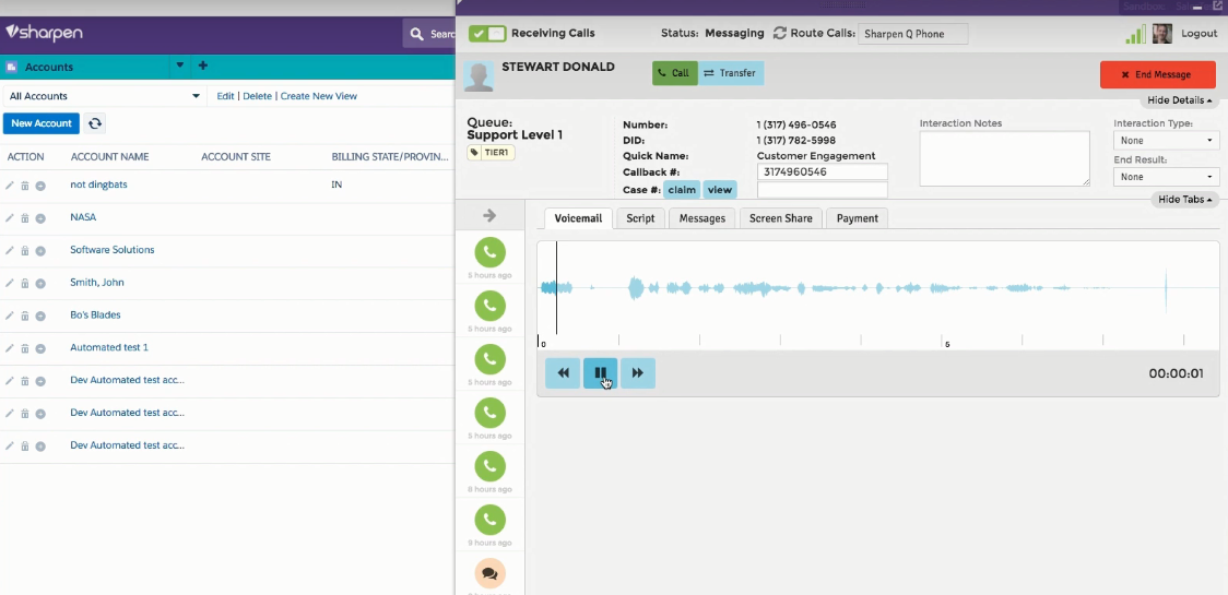 Скриншот (снимок экрана) Sharpen
