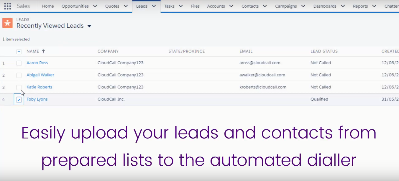 Скриншот (снимок экрана) CloudCall