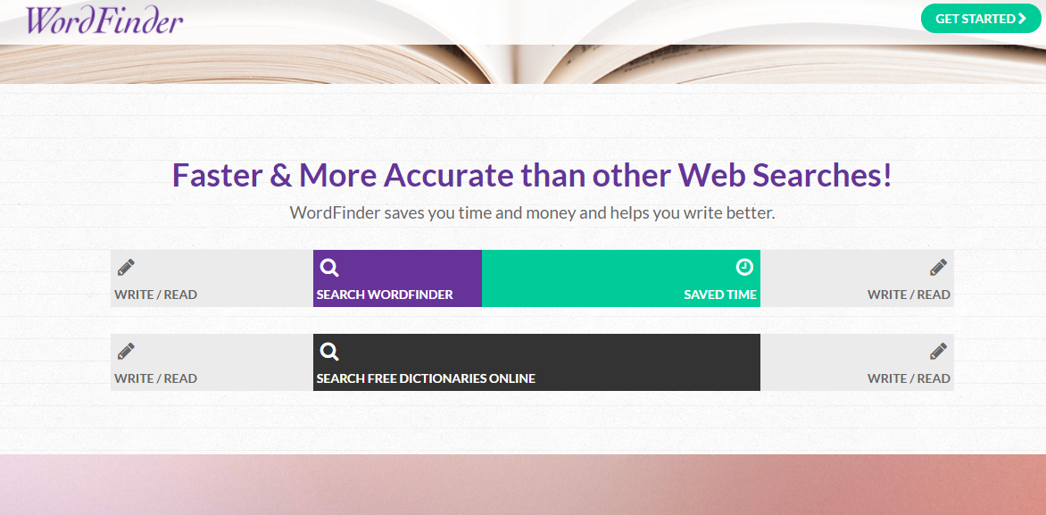 Скриншот (снимок экрана) WordFinder