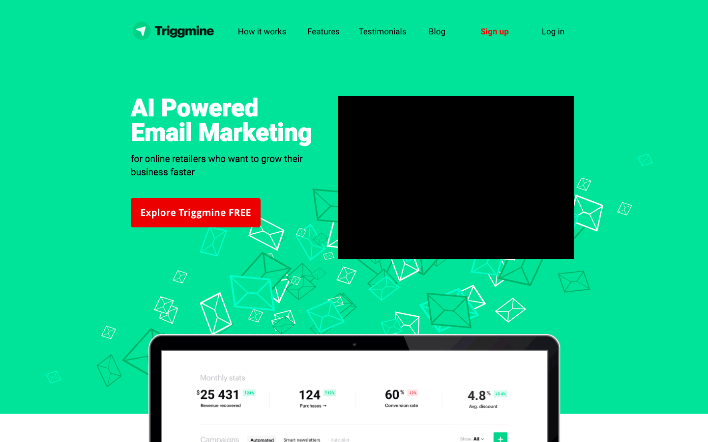 Скриншот (снимок экрана) Triggmine