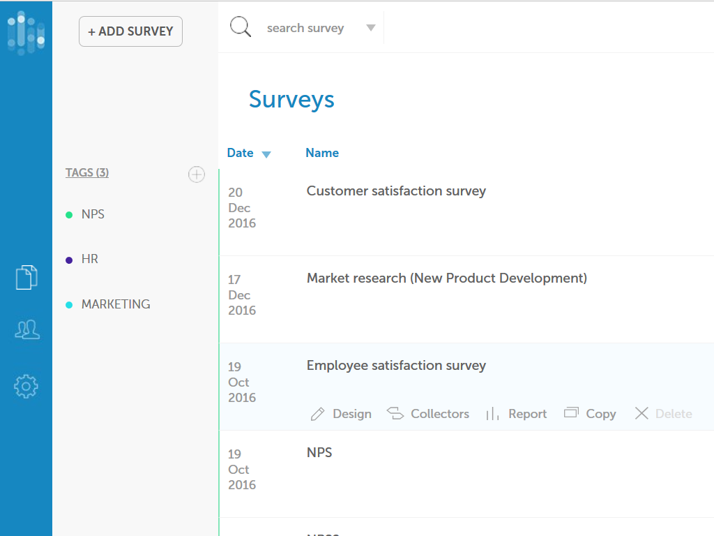 Скриншот (снимок экрана) Mysurveylab