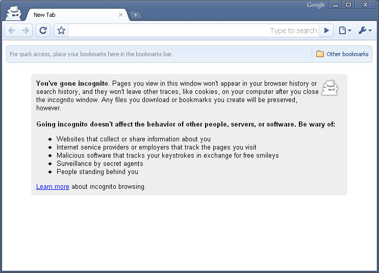 Скриншот (снимок экрана) Google Chrome