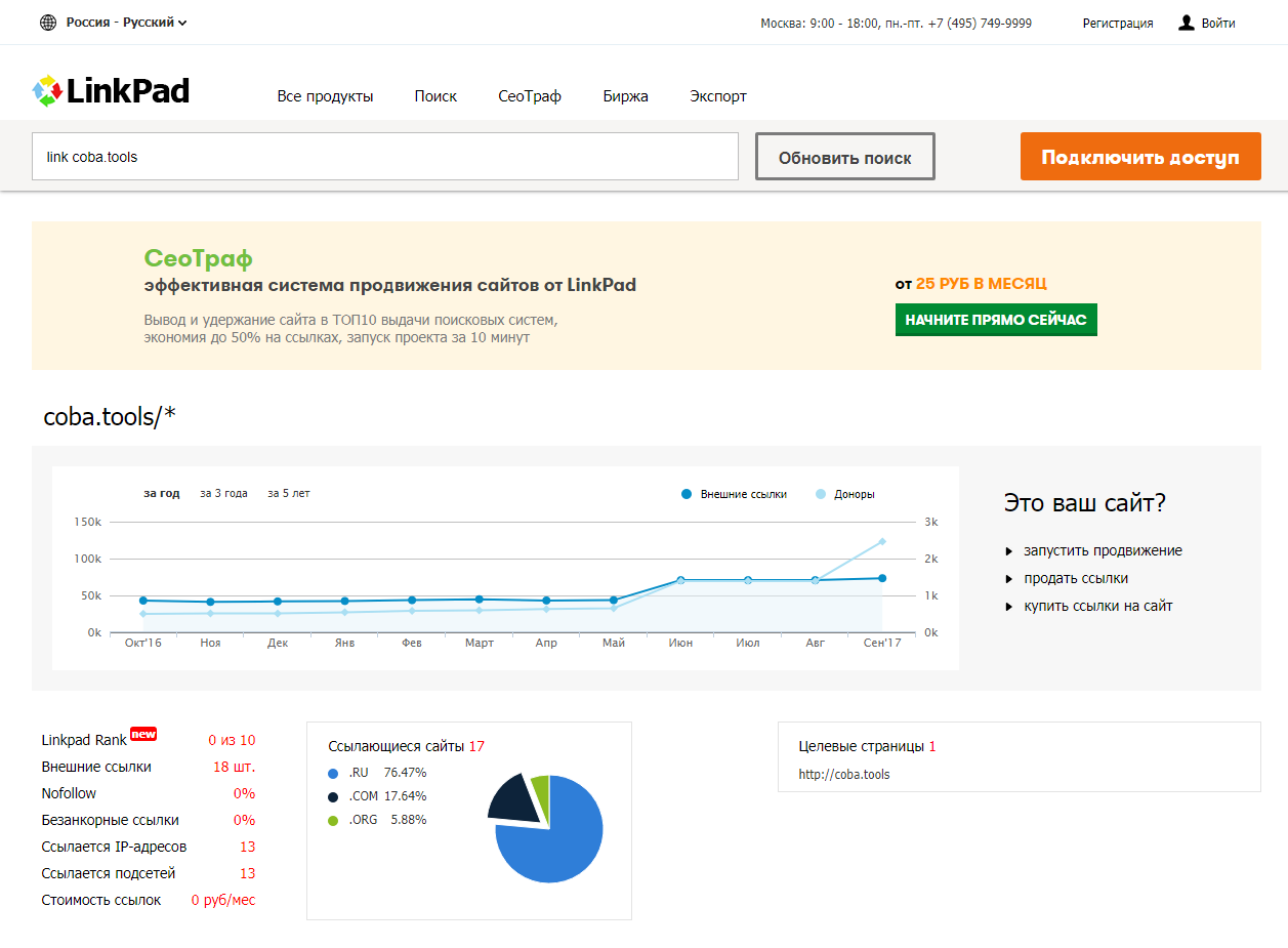 Скриншот (снимок экрана) LinkPad