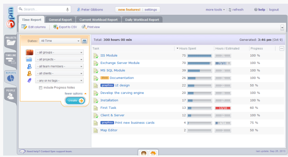 Скриншот (снимок экрана) 5pm