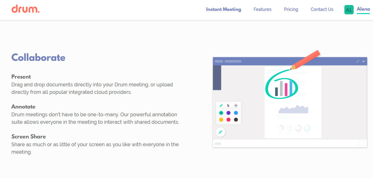Скриншот (снимок экрана) Drum