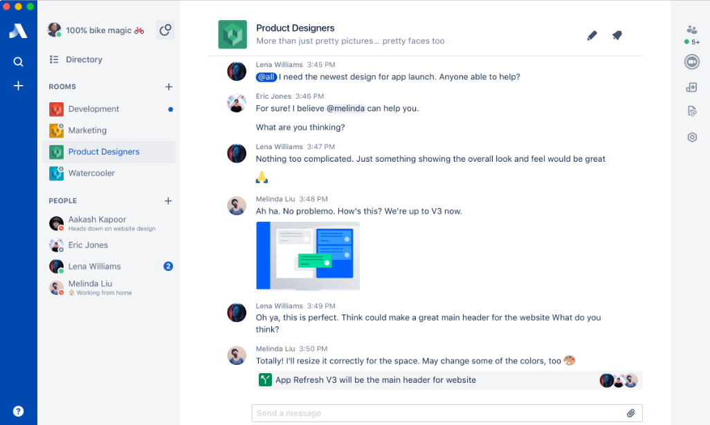 Скриншот (снимок экрана) Stride