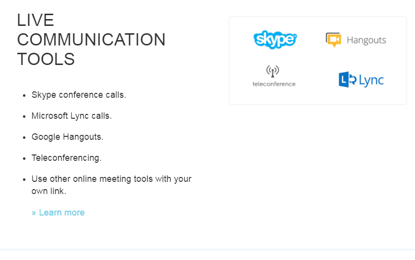 Скриншот (снимок экрана) Meetin.gs