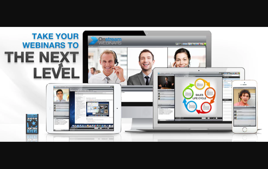 Скриншот (снимок экрана) Onstream Webinars