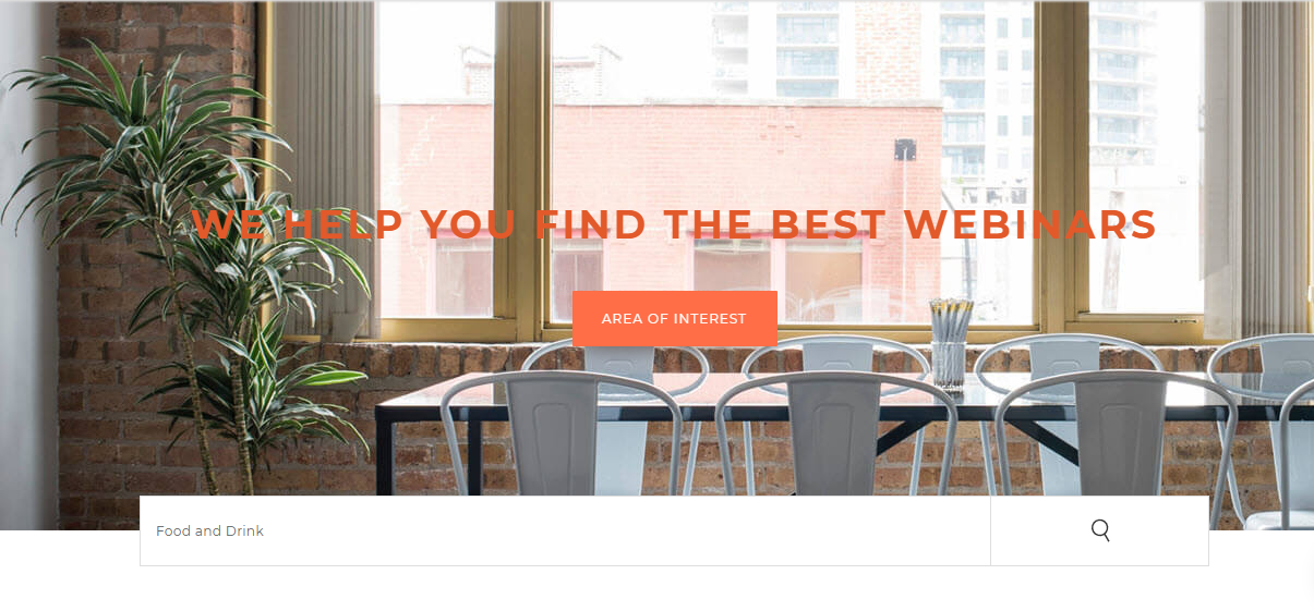 Скриншот (снимок экрана) Onstream Webinars