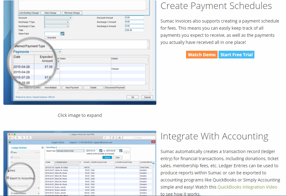 Скриншот (снимок экрана) Sumac