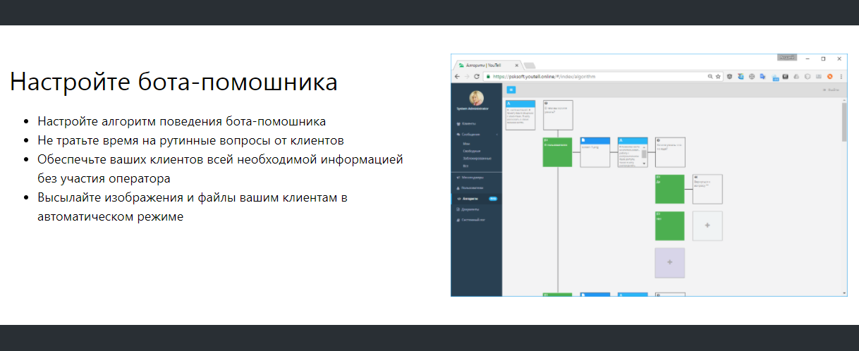 Скриншот (снимок экрана) YouTell