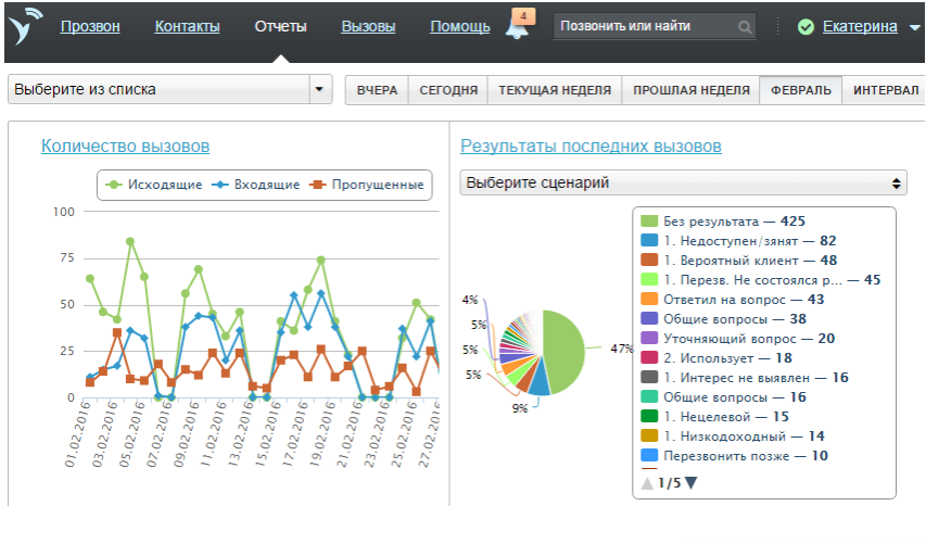 Скриншот (снимок экрана) Скорозвон