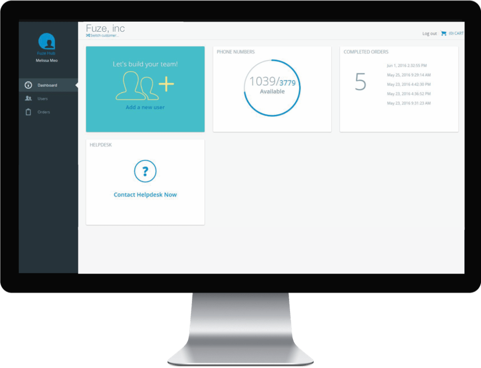 Скриншот (снимок экрана) Fuze