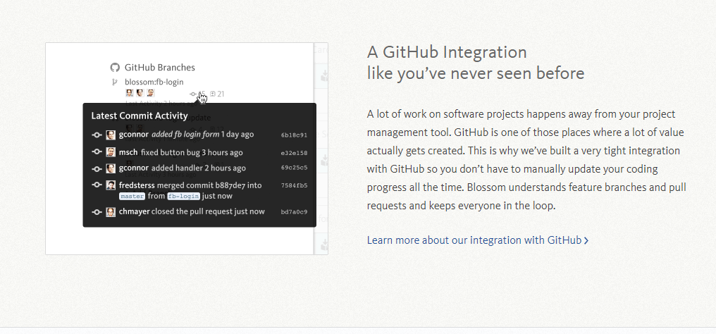 Скриншот (снимок экрана) Blossom