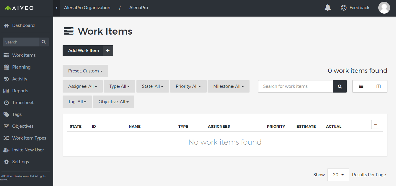 Скриншот (снимок экрана) Aiveo