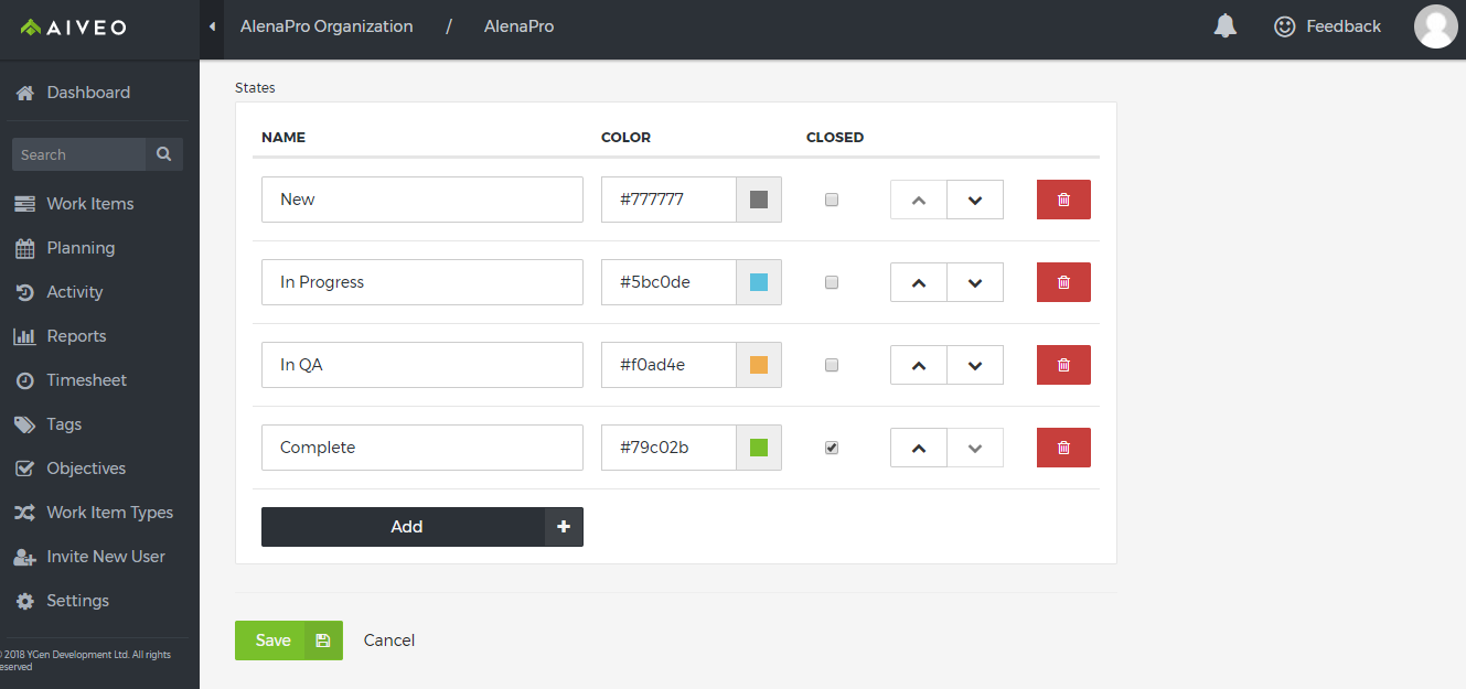 Скриншот (снимок экрана) Aiveo