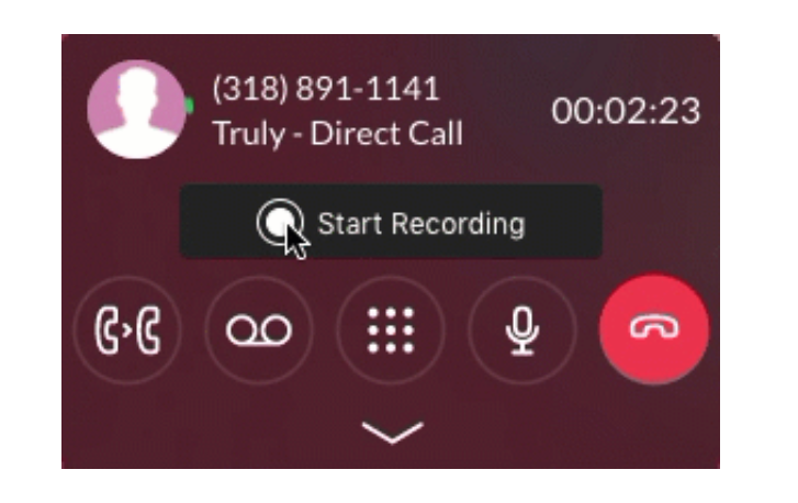 Скриншот (снимок экрана) Truly
