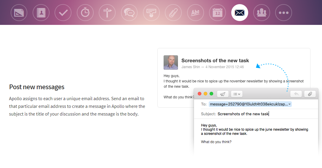 Скриншот (снимок экрана) Apollo