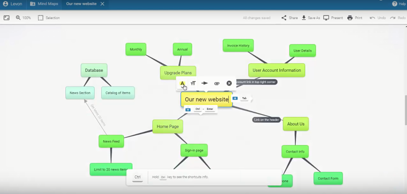 Скриншот (снимок экрана) Bubbl