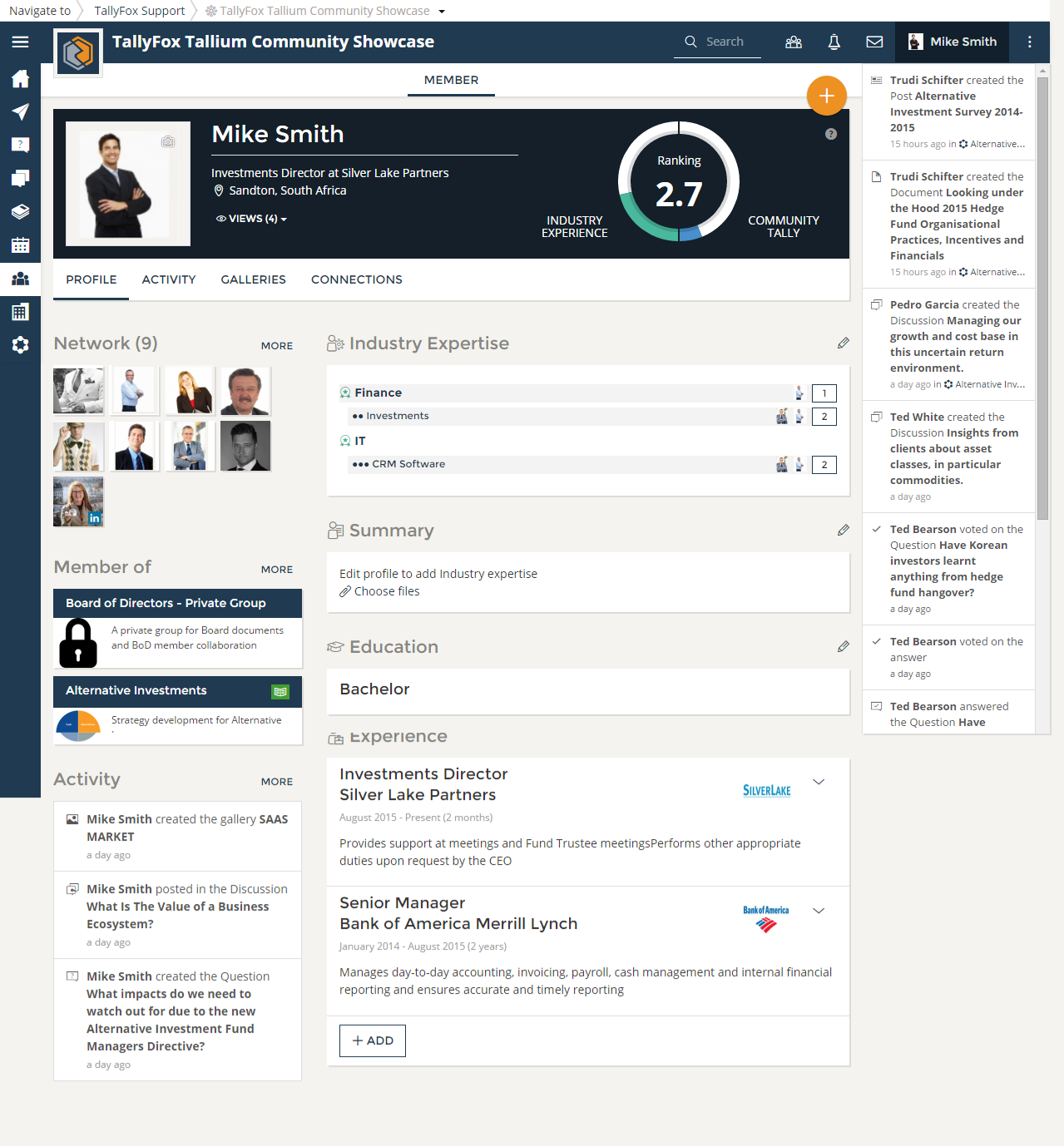 Скриншот (снимок экрана) TallyFox Tallium