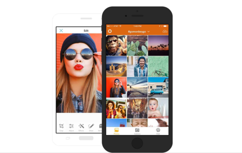 Скриншот (снимок экрана) Picmonkey