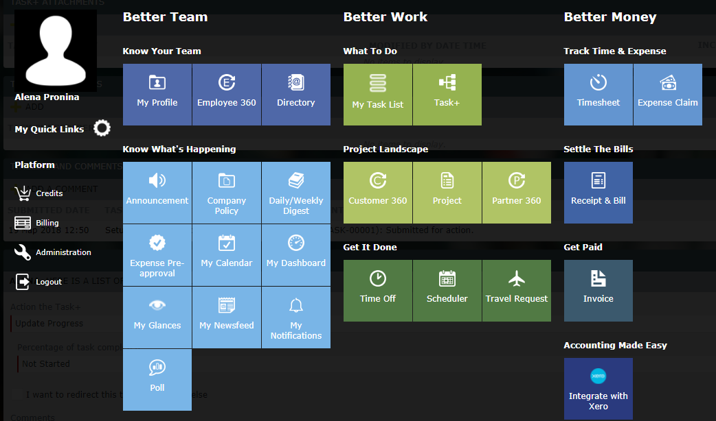 Скриншот (снимок экрана) AppsForOps Scheduler
