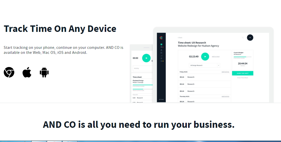 Скриншот (снимок экрана) AND CO