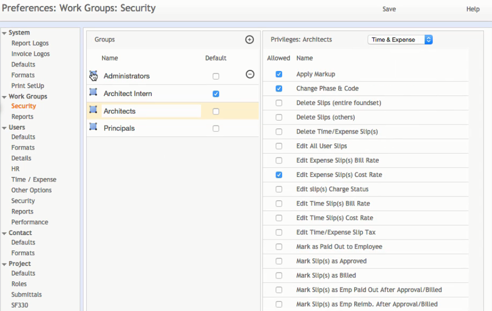Скриншот (снимок экрана) ArchiOffice Online