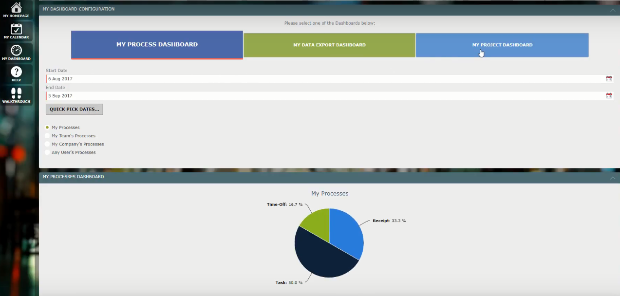Скриншот (снимок экрана) AppsForOps Timesheet