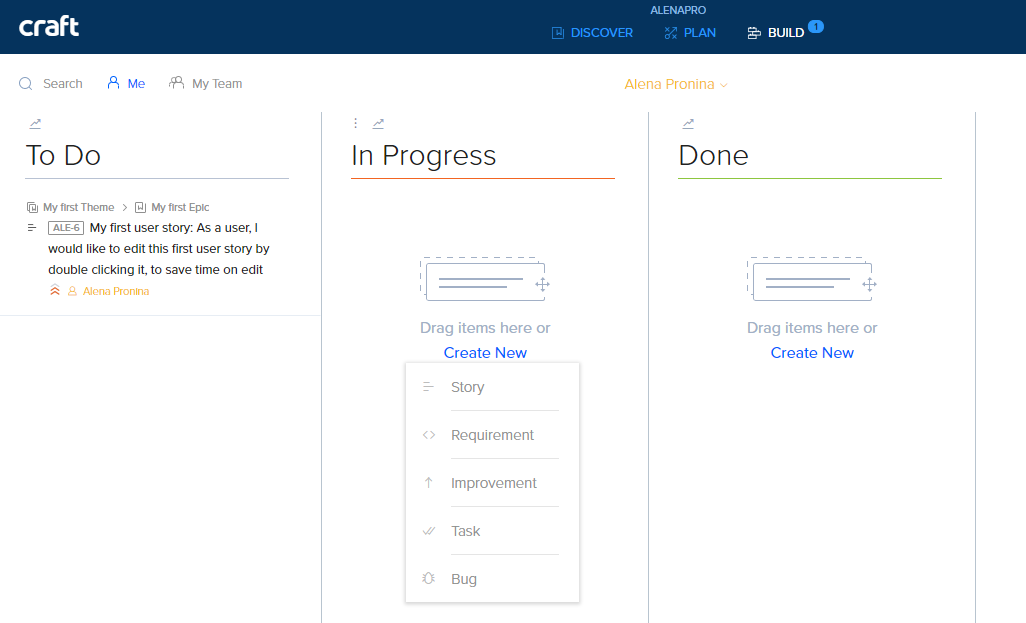 Скриншот (снимок экрана) Craft