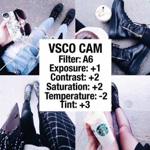 Скриншот (снимок экрана) VSCO