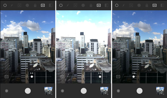 Скриншот (снимок экрана) VSCO