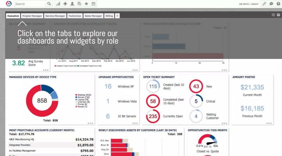 Скриншот (снимок экрана) Autotask
