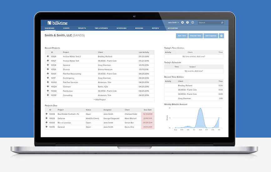 Скриншот (снимок экрана) Bill4Time