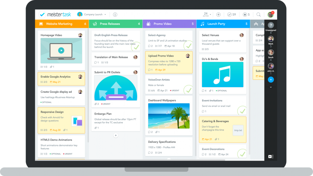 Скриншот (снимок экрана) dapulse