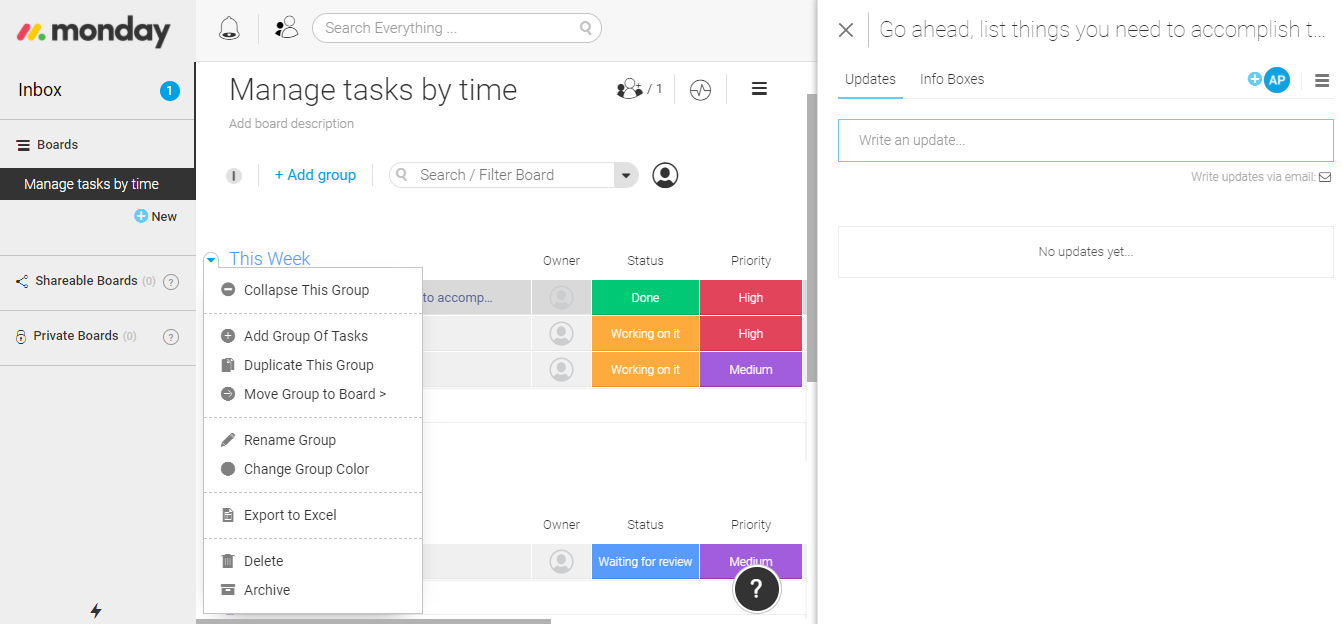 Скриншот (снимок экрана) dapulse