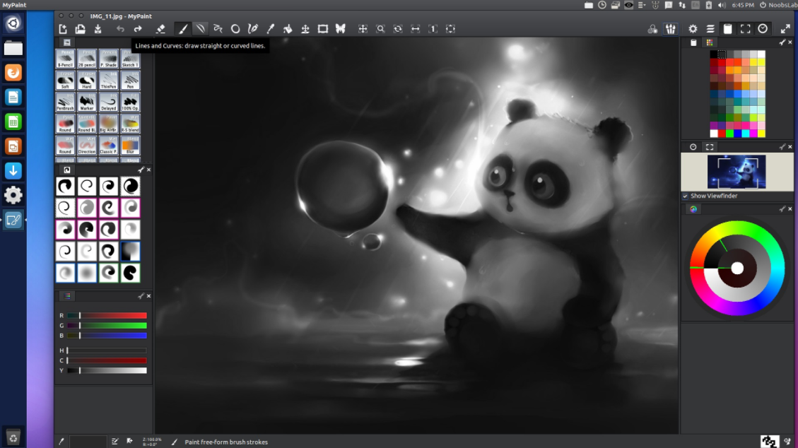 Скриншот (снимок экрана) My Paint