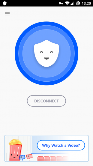 Скриншот (снимок экрана) Betternet