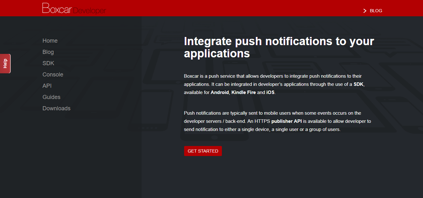 Скриншот (снимок экрана) Boxcar