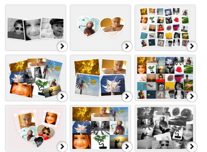 Скриншот (снимок экрана) Photovisi