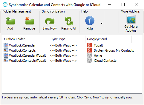 Скриншот (снимок экрана) iCloud