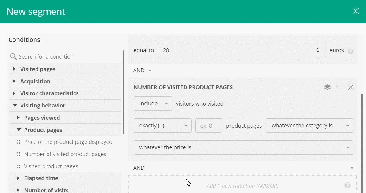 Скриншот (снимок экрана) Kameleoon