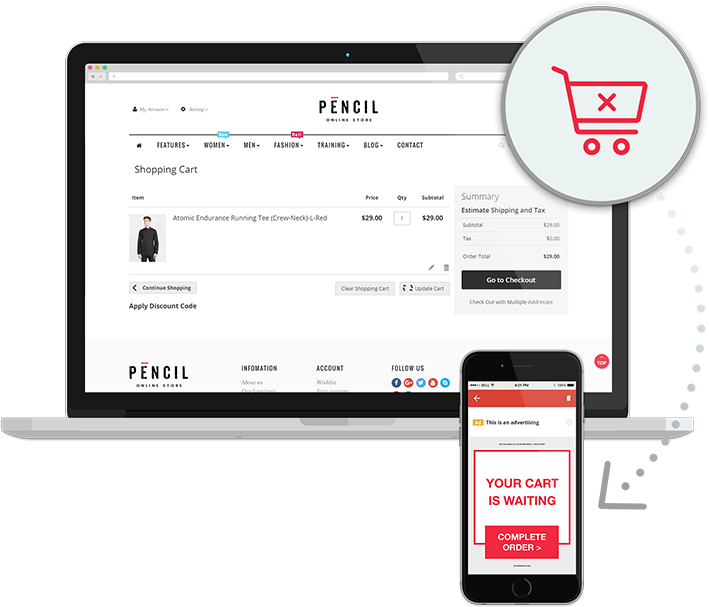 Скриншот (снимок экрана) Kameleoon