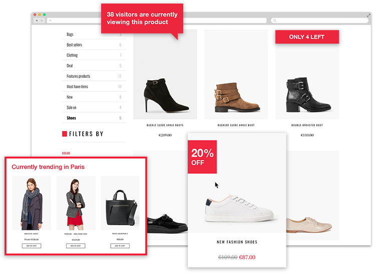 Скриншот (снимок экрана) Kameleoon