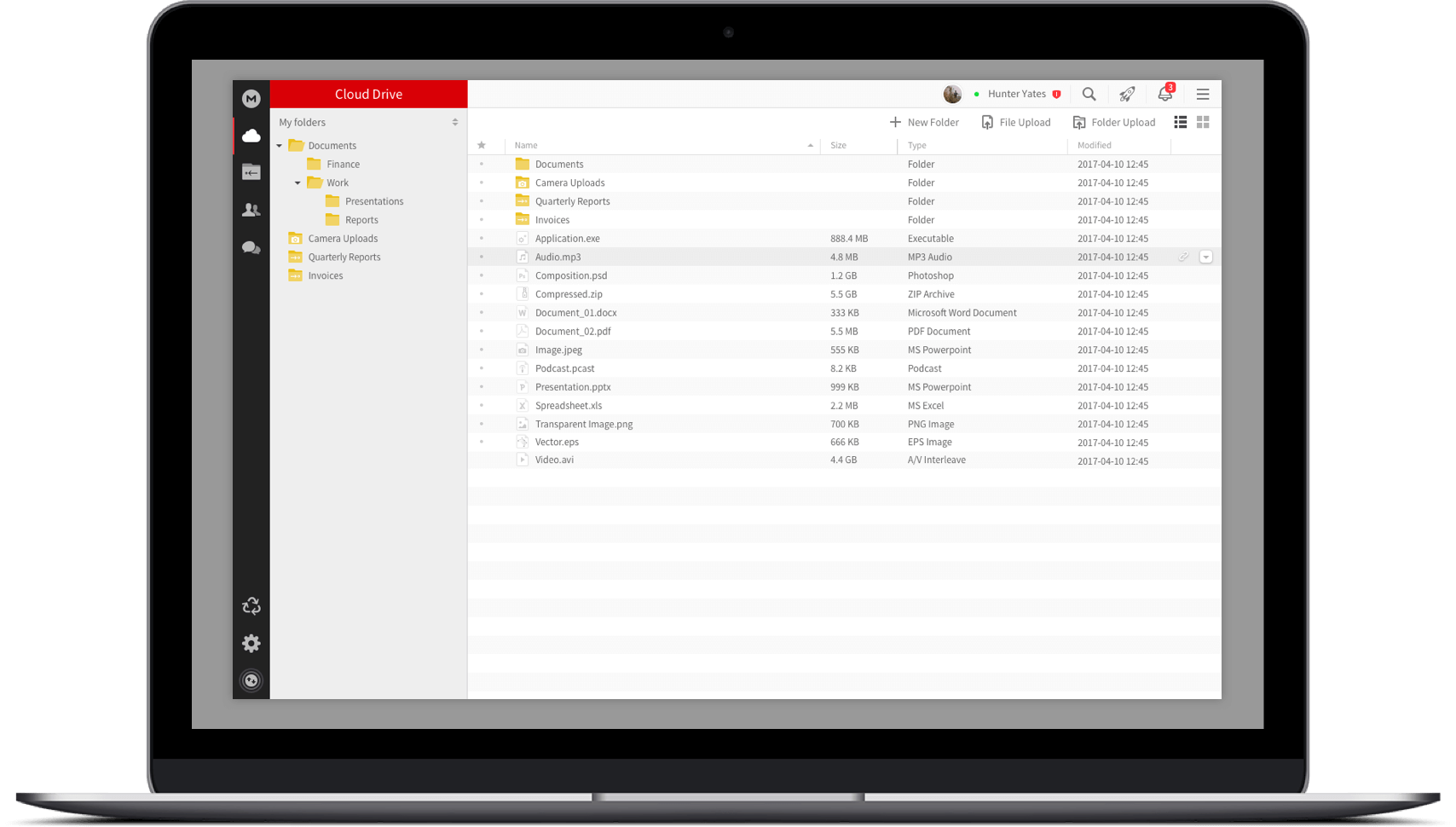 Скриншот (снимок экрана) MEGA