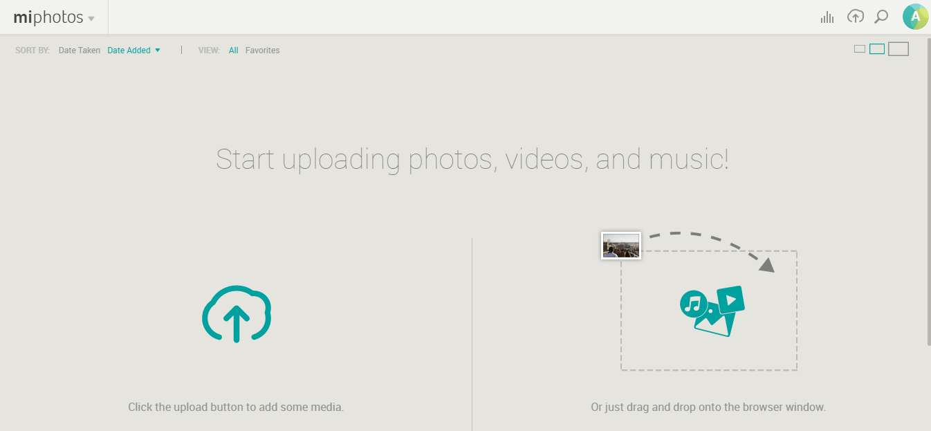Скриншот (снимок экрана) MiMedia