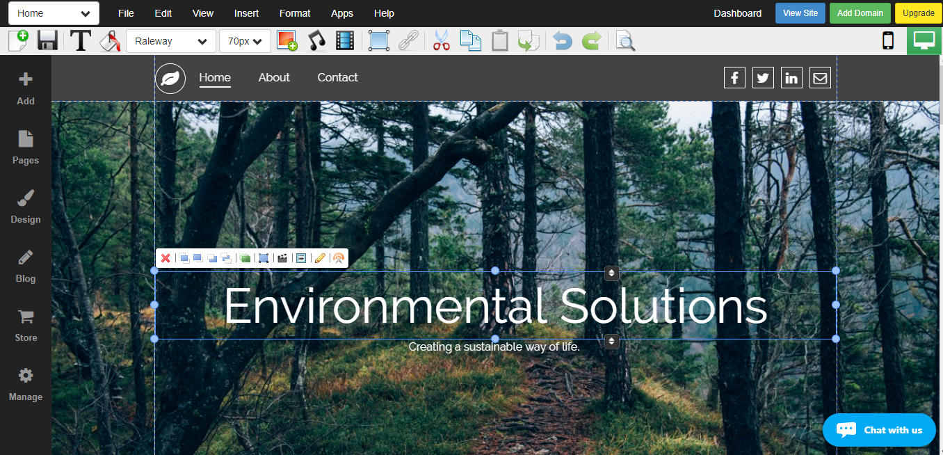 Скриншот (снимок экрана) WebStarts